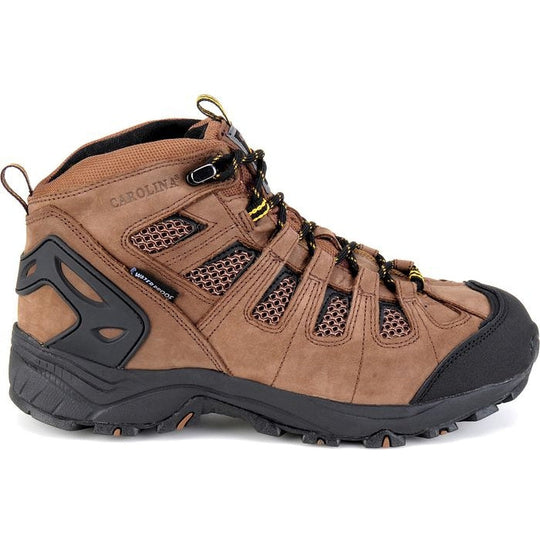 Carolina Men's Quad 5" Soft Toe Waterproof Slip Resistant Hiker Boot -Brown- CA4025 8 / Medium / Brown - Overlook Boots