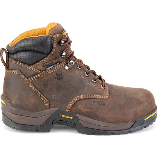 Carolina Men's Bruno Lo 6" Composite Toe Waterproof Insulated Work Boot -Brown- CA5521 8 / Medium / Brown - Overlook Boots
