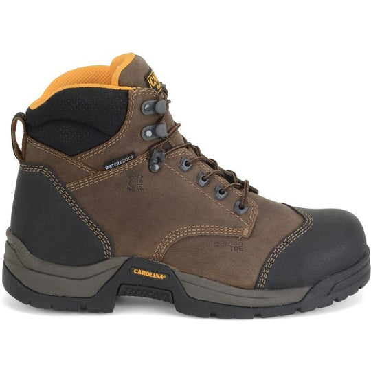 Carolina Men's Bruno Lo 5" Carbon Composite Waterproof Work Boot -Brown- CA5522 8 / Medium / Brown - Overlook Boots