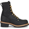 Carolina Men's Elm 8" Unlined Logger Slip Resistant Work Boot -Black- CA825 7 / Medium / Black - Overlook Boots