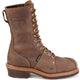 Carolina Men's Linesman 10" Soft Toe Waterproof Slip Resistant Work Boot -Brown- CA904 - Overlook Boots