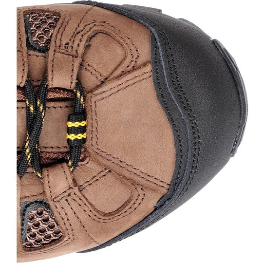 Carolina Men's Quad 5" Soft Toe Waterproof Slip Resistant Hiker Boot -Brown- CA4025 - Overlook Boots
