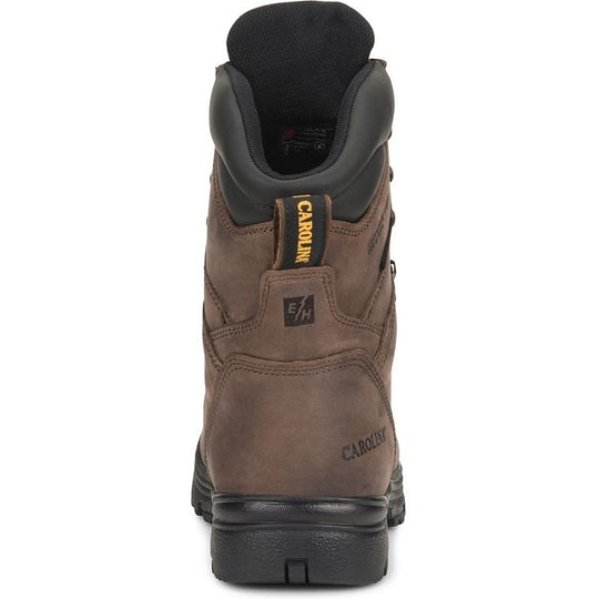 Carolina Men's Surveyor 8" Steel Toe Waterproof 400G Insulated Work Boot - Brown - CA3534 - Overlook Boots