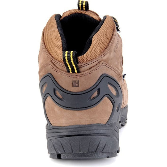 Carolina Men's Quad 5" Soft Toe Waterproof Slip Resistant Hiker Boot -Brown- CA4025 - Overlook Boots