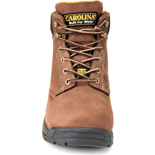 Carolina Women's Raleigh 5" Aluminum Toe Internal Metguard Work Boot - Brown - CA1428 - Overlook Boots