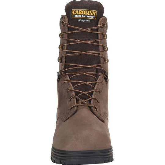 Carolina Men's Surveyor 8" Insulated Waterproof Work Boot -Brown- CA3034  - Overlook Boots