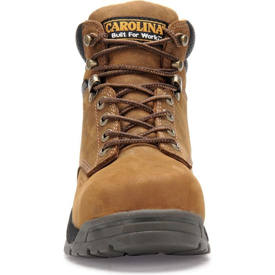 Carolina Women's Raleigh 6" Composite Toe Waterproof Slip Resistant Work Boot -Brown- CA1620 - Overlook Boots