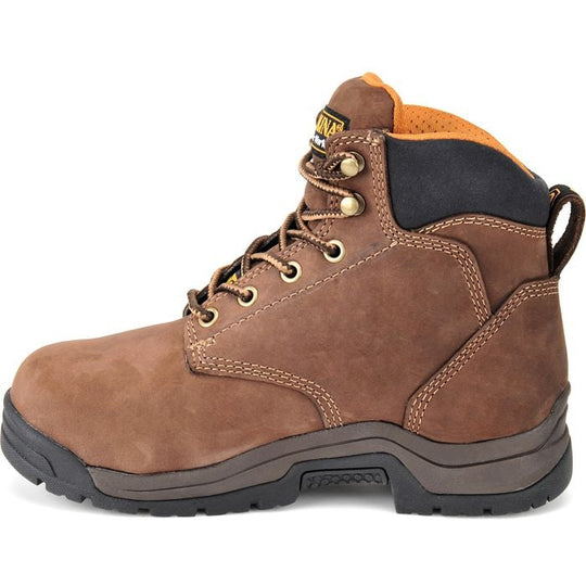 Carolina Women's Raleigh 5" Aluminum Toe Internal Metguard Work Boot - Brown - CA1428 - Overlook Boots