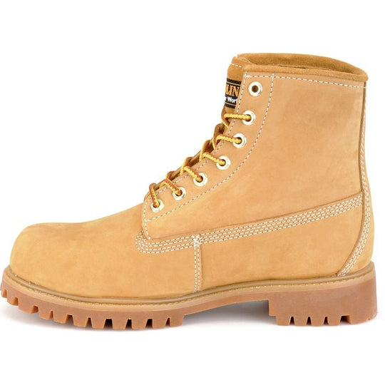 Carolina Men's Journeyman Lo 6" Waterproof Slip Resistant Work Boot -Wheat- CA3045 - Overlook Boots