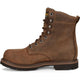 Carolina Men's Installer 8" Soft Toe Waterproof Work Boot -Brown- CA3057 - Overlook Boots