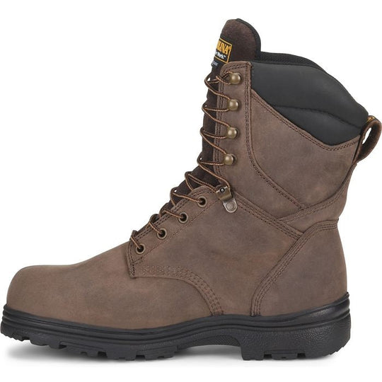 Carolina Men's Surveyor 8" Steel Toe Waterproof 400G Insulated Work Boot - Brown - CA3534 - Overlook Boots