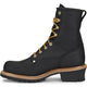 Carolina Men's Elm 8" Unlined Logger Slip Resistant Work Boot -Black- CA825 - Overlook Boots