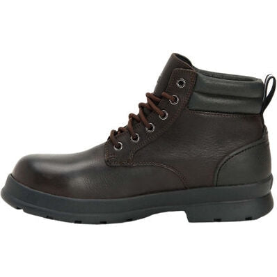 Muck Men's Chore Farm Leather Waterproof Composite Toe Work Boot - Black - CLLC-900 - Overlook Boots