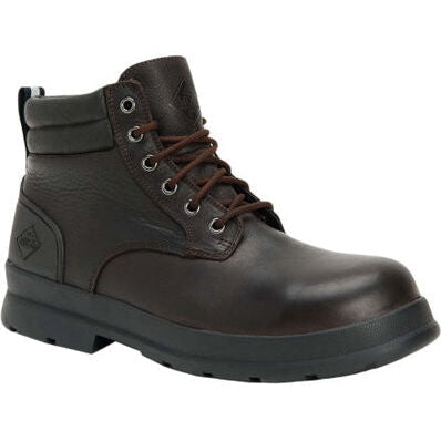 Muck Men's Chore Farm Leather Waterproof Composite Toe Work Boot - Black - CLLC-900 - Overlook Boots