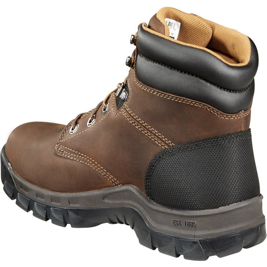 Carhartt Men's Rugged Flex 6" Soft Toe Work Boot - Brown - CMF6066  - Overlook Boots