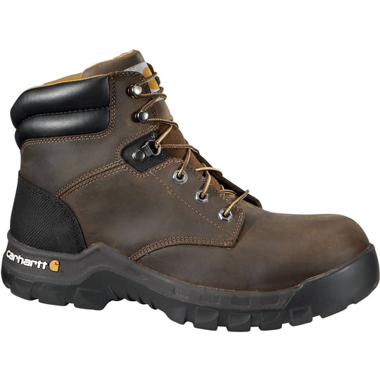 Carhartt Men's Rugged Flex 6" Soft Toe Work Boot - Brown - CMF6066  - Overlook Boots