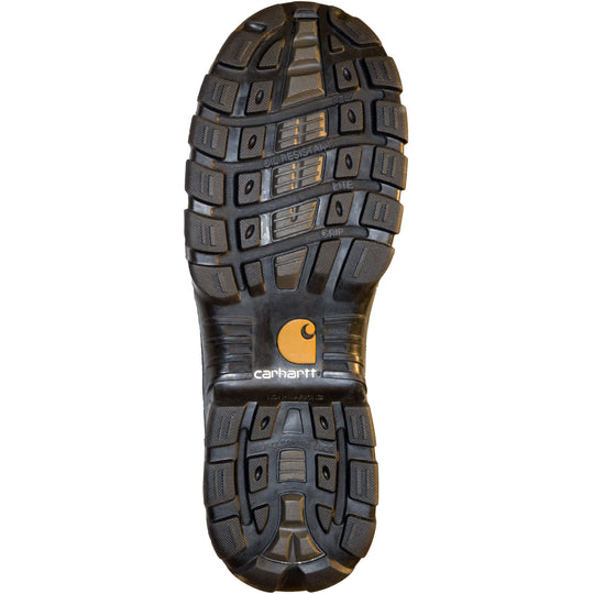 Carhartt Men's 8" Composite Toe Metguard Waterproof Work Boot Brown CMF8720 - Overlook Boots