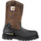 Carhartt Men's 11" Steel Toe Ins Waterproof Wellington Work Boot Brown CMP1259 8 / Medium / Brown - Overlook Boots