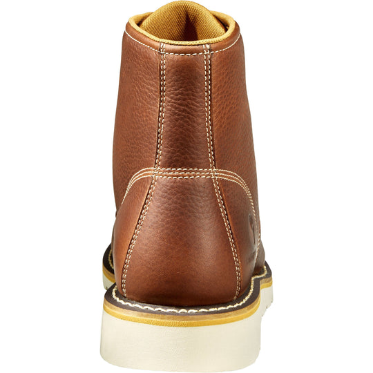 Carhartt Men's 6" Steel Toe Waterproof Wedge Work Boot - Tan - CMW6275  - Overlook Boots
