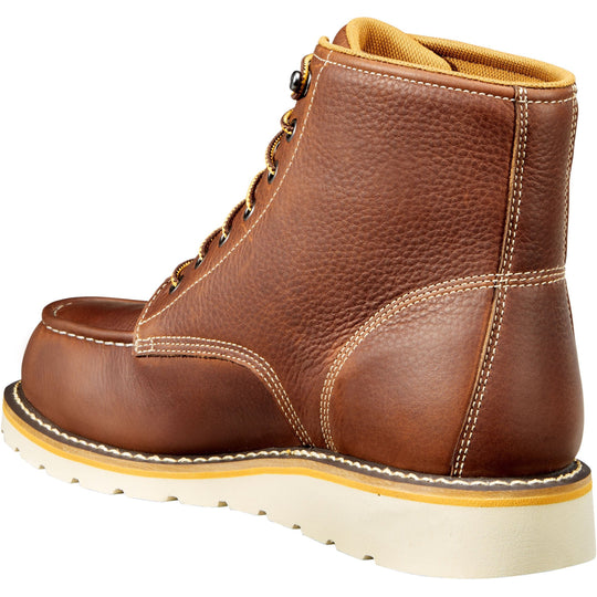 Carhartt Men's 6" Steel Toe Waterproof Wedge Work Boot - Tan - CMW6275  - Overlook Boots