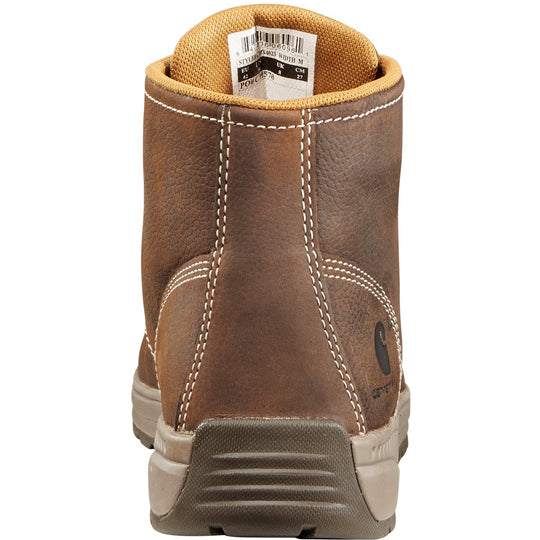 Carhartt Men's 4" Lightweight Soft Toe Wedge Work Boot Brown - CMX4023  - Overlook Boots