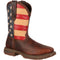 Durango Men's Rebel 11" Steel Toe Western Flag Boot - Brown - DB020 7 / Medium / Brown - Overlook Boots