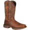 Durango Men's Rebel 12" Steel Toe Pull-On Western Work Boot - Brown - DB4343 7 / Medium / Brown - Overlook Boots
