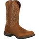 Durango Men's Rebel 12" Round Toe Waterproof Western Boot - Coyote Brown - DDB0163 7 / Medium / Brown - Overlook Boots