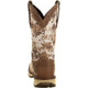 Durango Men's Rebel 12" Square Toe Pull-On Western Boot - Dusty Brown/Desert Camo - DDB0166 - Overlook Boots