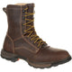 Durango Men's Maverick XP Lacer 8" Round Toe Waterproof Work Boot - Oiled Brown - DDB0174 8 / Medium / Brown - Overlook Boots