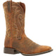 Durango Men's Westward 11" Square Toe Pull-On Western Boot - DDB0342 7 / Medium / Brown - Overlook Boots