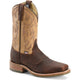 Double H Men's Graham 11" Steel Toe USA Made Western Work Boot- DH5305 7 / Medium / Light Brown - Overlook Boots