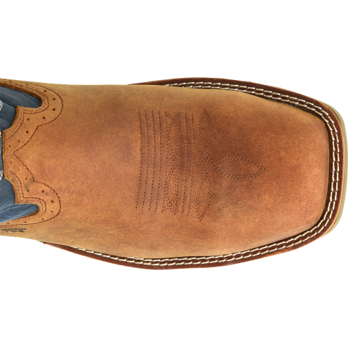 Double H Men's Troy 11" Square Composite Toe Waterproof Western Work Boot - Brown - DH5357 - Overlook Boots
