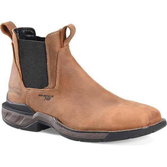 Double H Men's Heisler 5" Composite Toe Western Work Boot - Brown - DH5368 7.5 / Medium / Brown - Overlook Boots