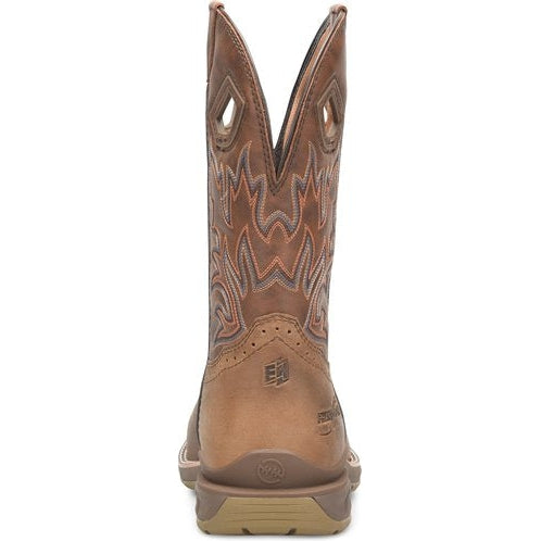 Double H Men's Portal 11" Wide Soft Toe Roper Work Boot -Brown- DH5382 - Overlook Boots
