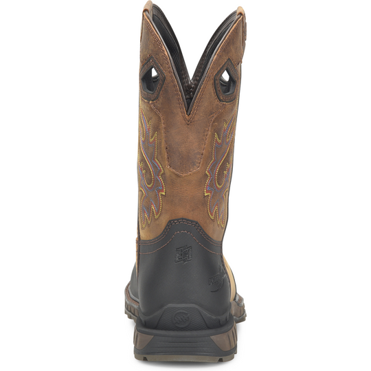 Double H Men's Rebunke 11" Composite Toe Waterproof Lug Roper Work Boot - Brown - DH5397 - Overlook Boots