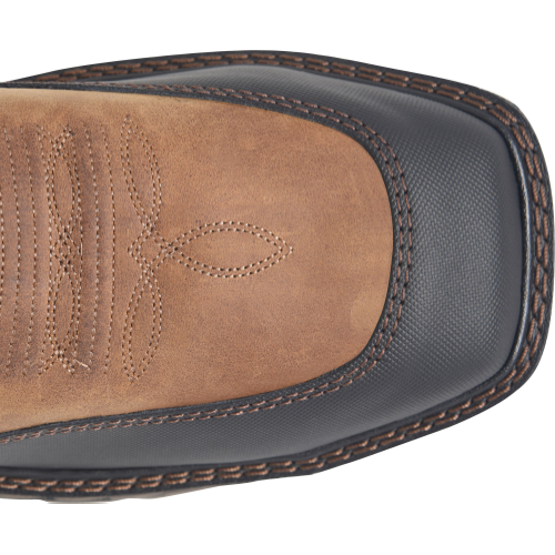 Double H Men's Rebunke 11" Composite Toe Waterproof Lug Roper Work Boot - Brown - DH5397 - Overlook Boots