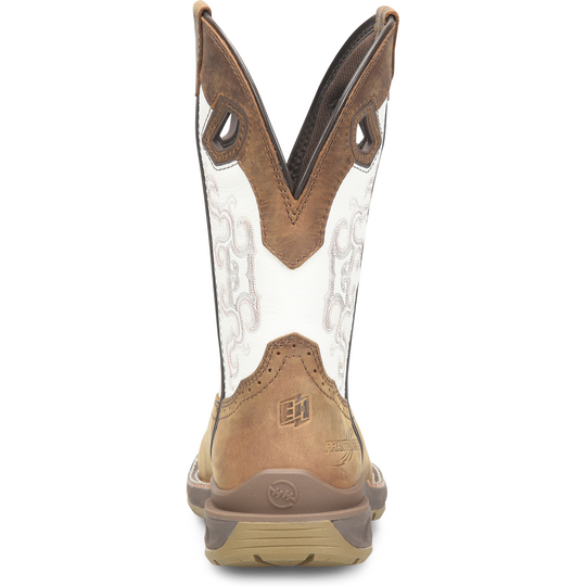 Double H Women's Phantom Rider Brave 10" Wide Square Toe Western Work Boot -Brown- DH5425  - Overlook Boots