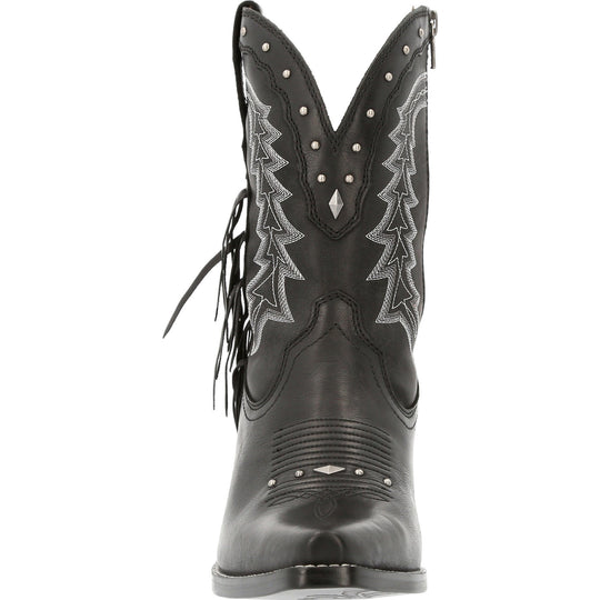 Durango Women's Crush 8" Soft Toe Zipper Bootie Western Boot- DRD0432 - Overlook Boots