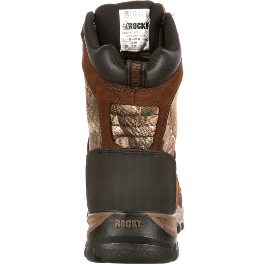 Rocky Core Bota de Caza para Hombre, 8 Pulgadas, Impermeable, Aislamiento de 400 g - Realtree - FQ0004754 - Imagen 3