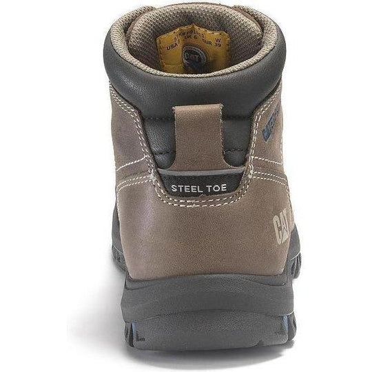 CAT Women's Mae Steel Toe Waterproof Work Shoe - Brown - P91012 - Overlook Boots