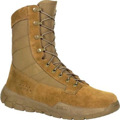 Rocky C4R V2 Bota Militar Táctica para Hombre - Coyote Brown - RKC108