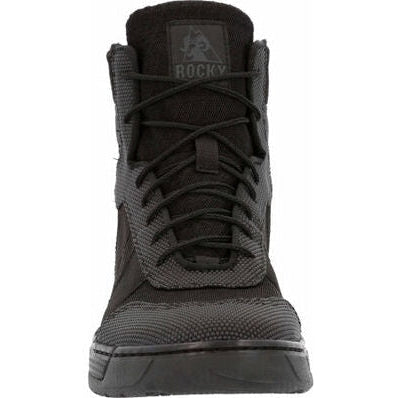 Rocky Men's Coronado Chukka 5" Waterproof Public Service Work Boot -Black- RKC129 - Overlook Boots