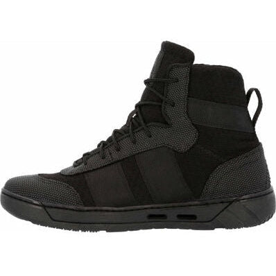 Rocky Men's Coronado Chukka 5" Waterproof Public Service Work Boot -Black- RKC129 - Overlook Boots
