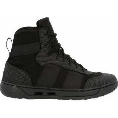 Rocky Men's Coronado Chukka 5" Waterproof Public Service Work Boot -Black- RKC129 8 / Medium / Black - Overlook Boots