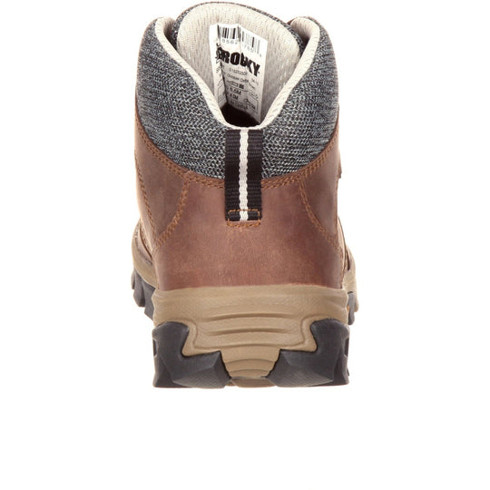 Rocky Women's Endeavor Point 5" Waterproof Outdoor Hiking Boot- Brown- RKS0301 - Overlook Boots