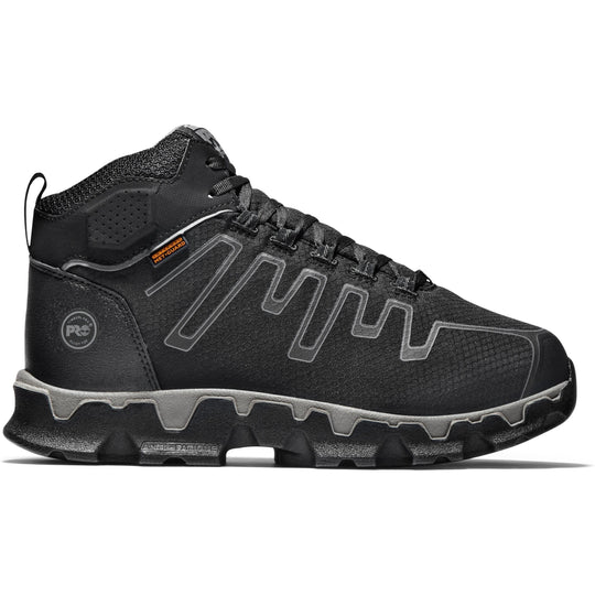 Timberland Pro Men's Powertrain Sport Alloy Toe Internal Met Guard Work Shoe - Black - TB0A1GHM001 - Overlook Boots