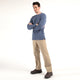 Timberland Pro Base Plate Playera de Manga Larga de Mezcla para Hombre - Índigo Vintage - TB0A1HVN432 - Imagen 3