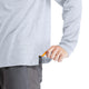 Timberland Pro Men's Base Plate Long Sleeve - Grey - TB0A1HVNC81  - Overlook Boots