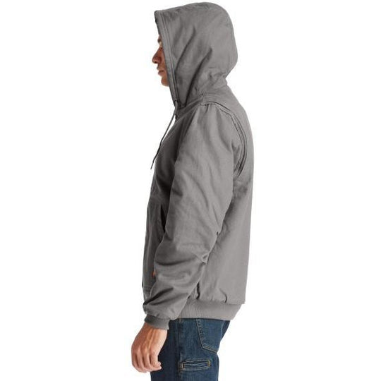 Timberland PRO Gritman Chamarra de Lona con Forro para Hombre, Con Capucha - Pewter - TB0A1VB4060 - Imagen 6